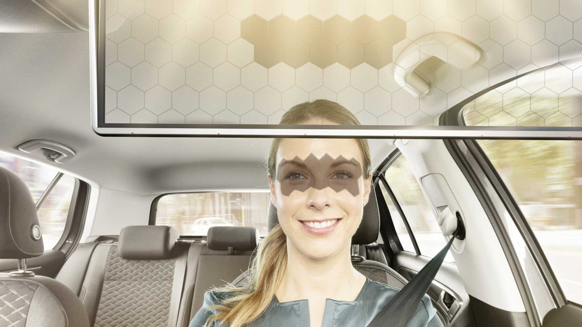 Bosh kembangkan Sun Visor Transparan Berbasis AI