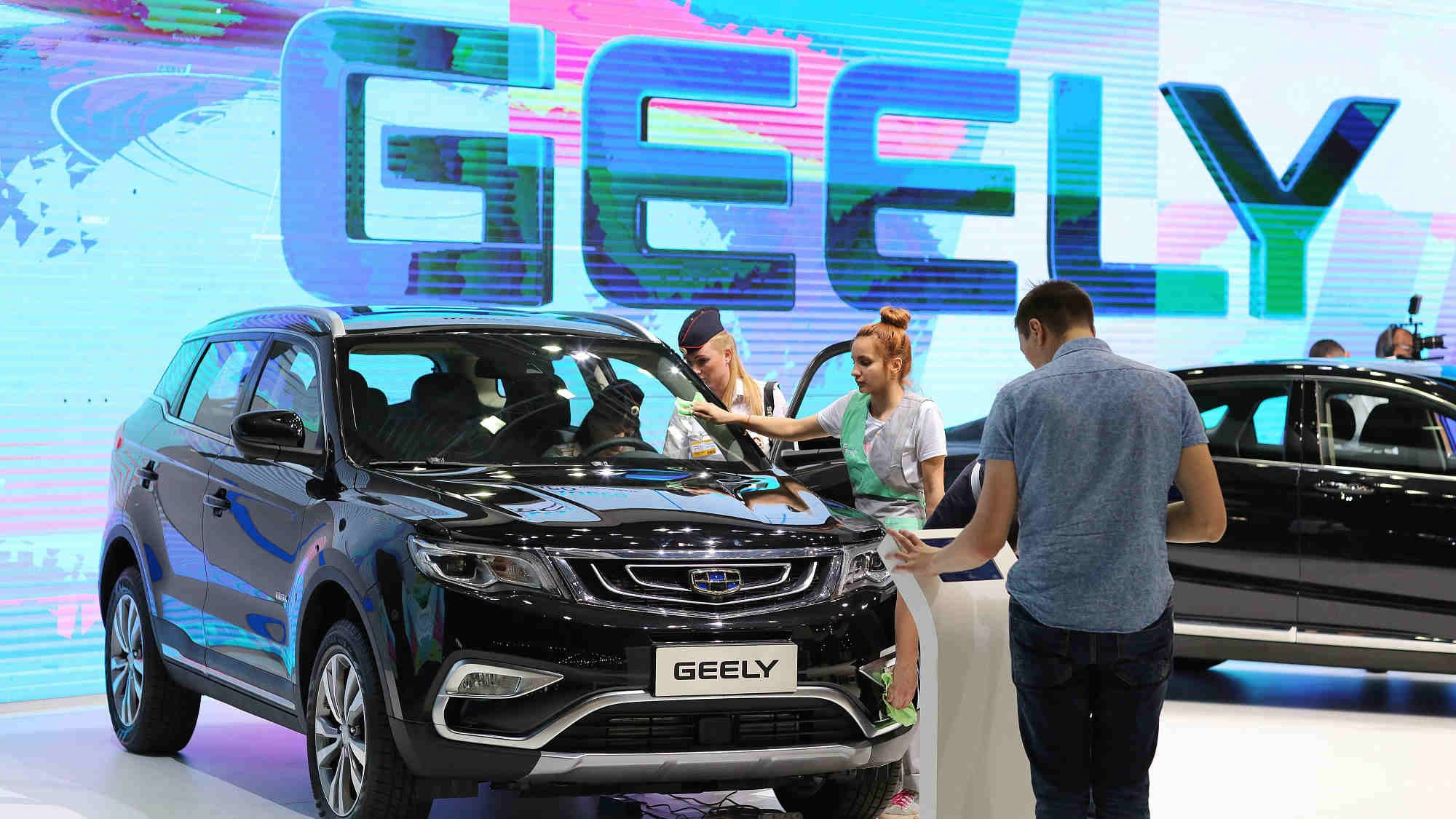 Geely kembangkan mobil antivirus corona